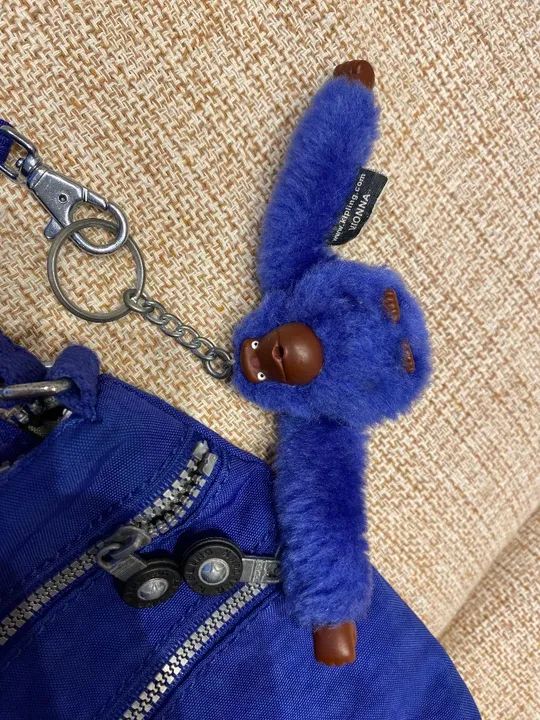 Bolsa Kipling azul original - Foto 2