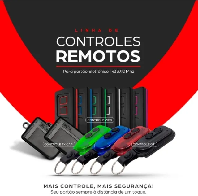 Controle Remoto para Portão Eletrônico