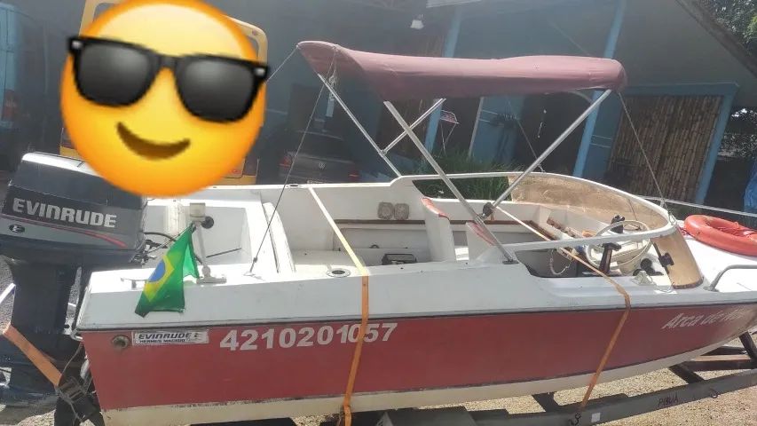 Lancha  leve fort motor 70 - Foto 9