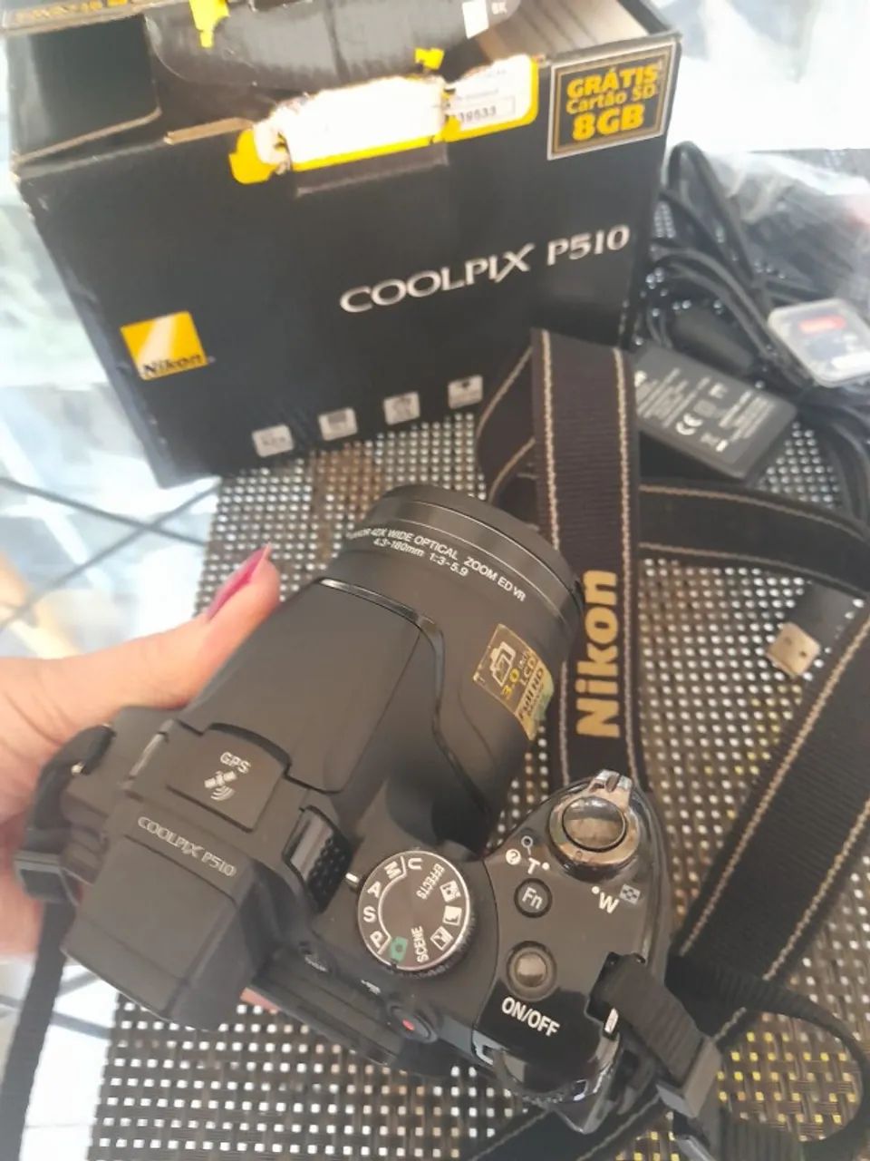 Máquina fotográfica COOLPIX P510 ZOOM 42X Full HD - Usada apenas 3 vezes. - Foto 3