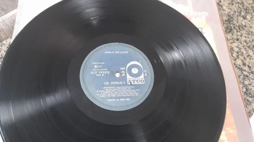LP Led Zeppelin II - 1970 - 1ª prensagem nacional ATCO - Foto 5