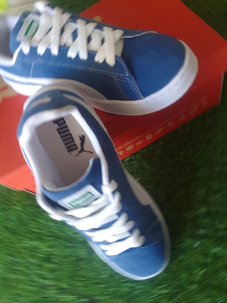 tênis casual puma sued - Foto 4