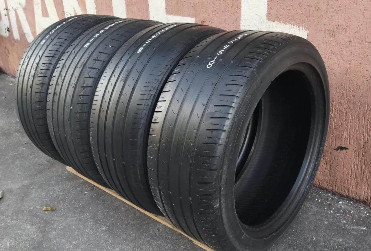 Jogo de pneu 235 45 aro 18 Goodyear - Foto 4