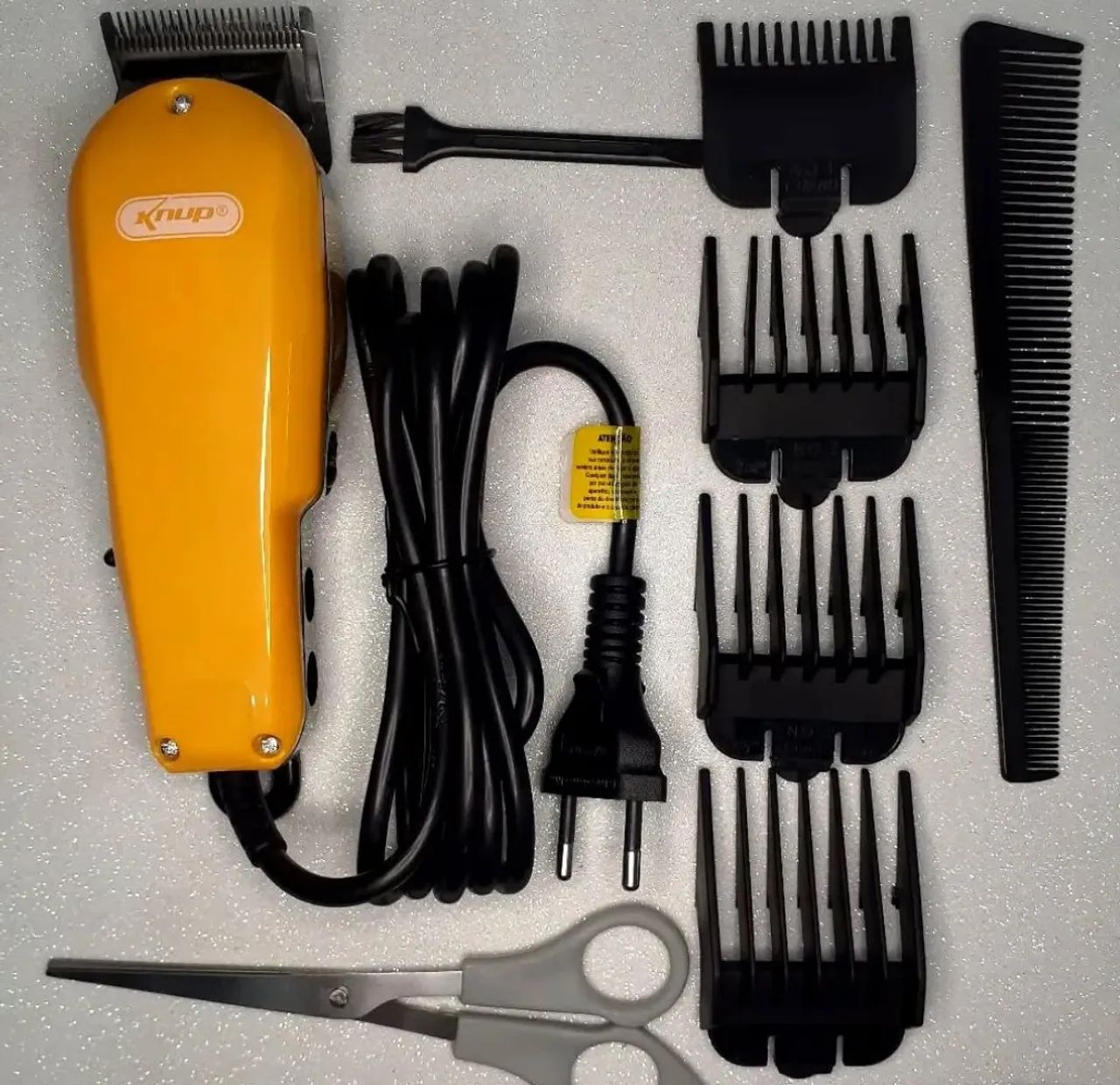Máquina de Cortar Cabelo Knup Completa