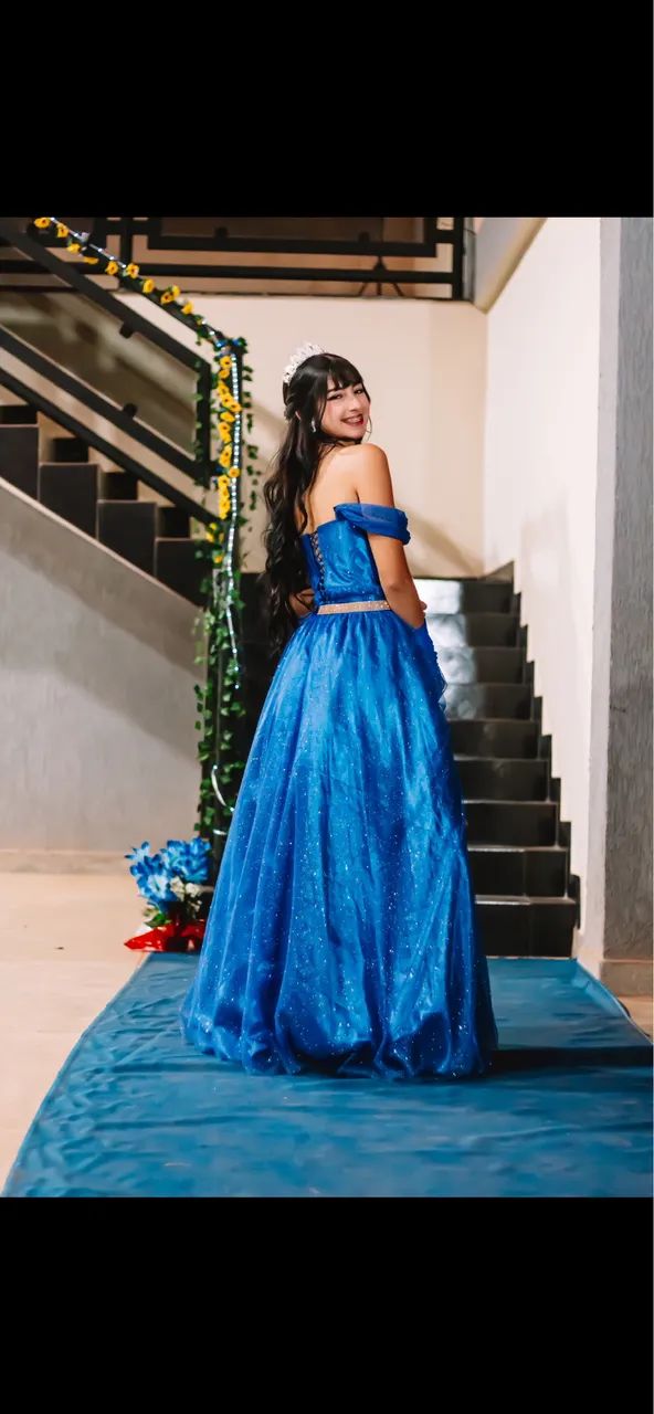 Aluguel vestido debutante em Festa 15 anos Roupas Setor