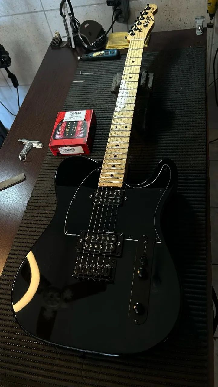 Guitarra Telecaster Seven com Malagoli