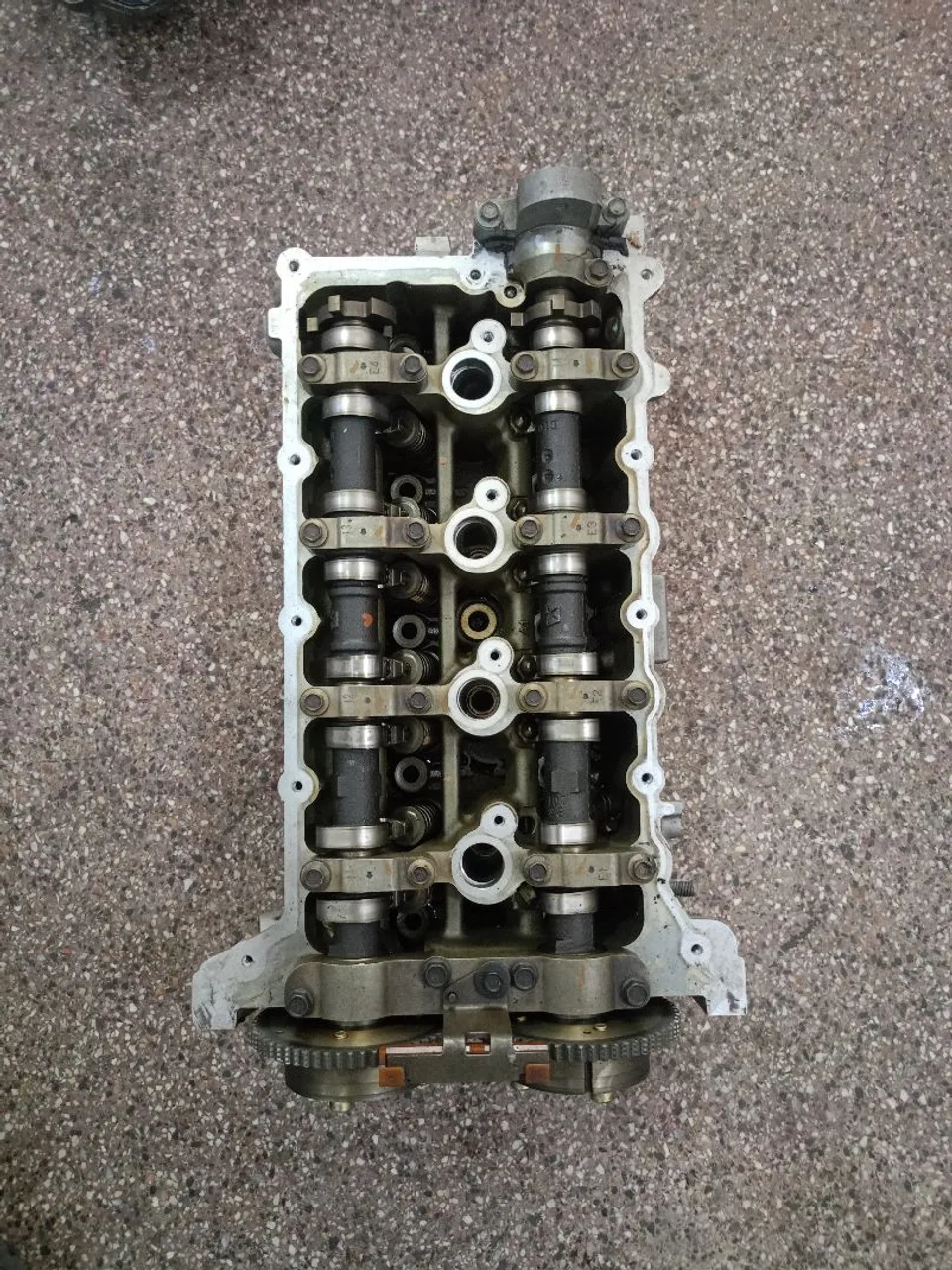 Cabeçote e peças do motor compass 2.0 flex
