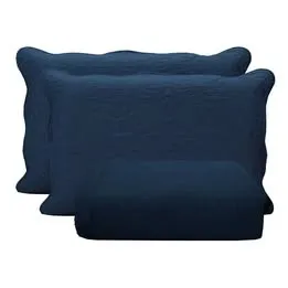 Kit Com 3 Peças Cobre Leito