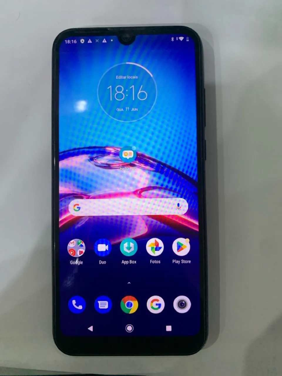 Celular moto e6s 32GB