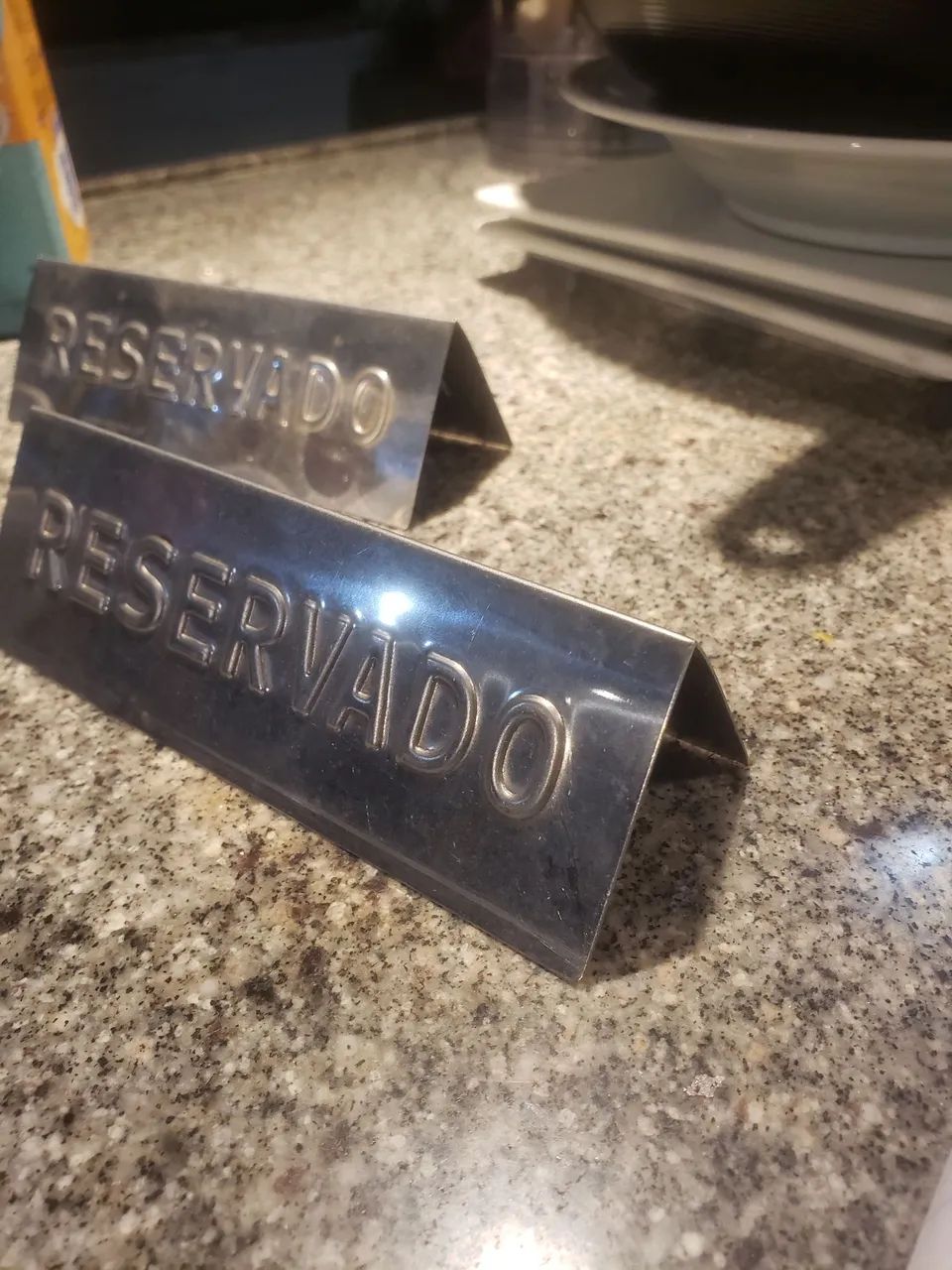 Vendo placa de mesa para restaurante  - Foto 3