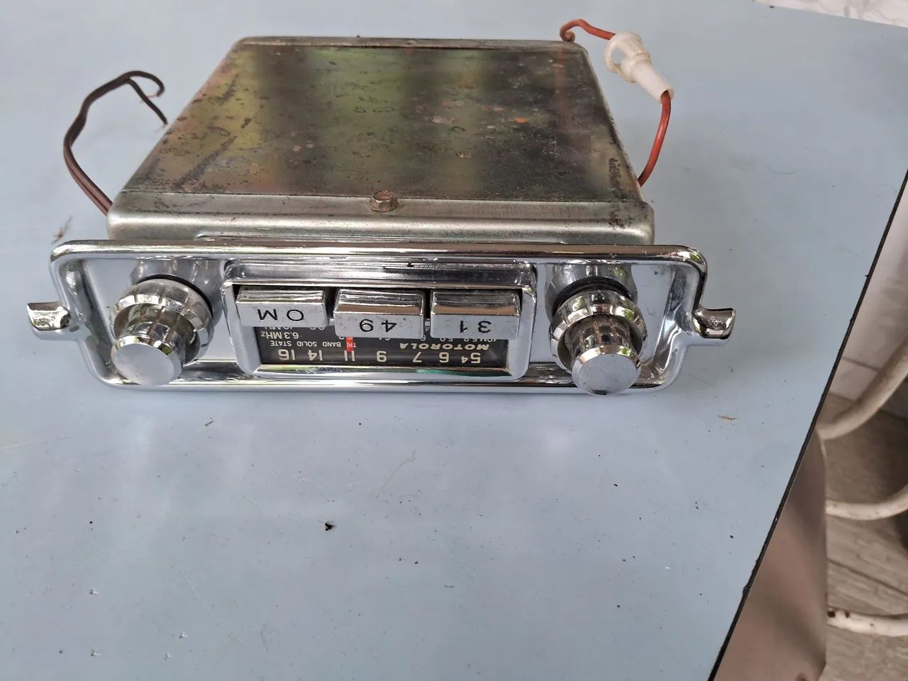 Rádio automotivo Motorola antigo - Foto 5