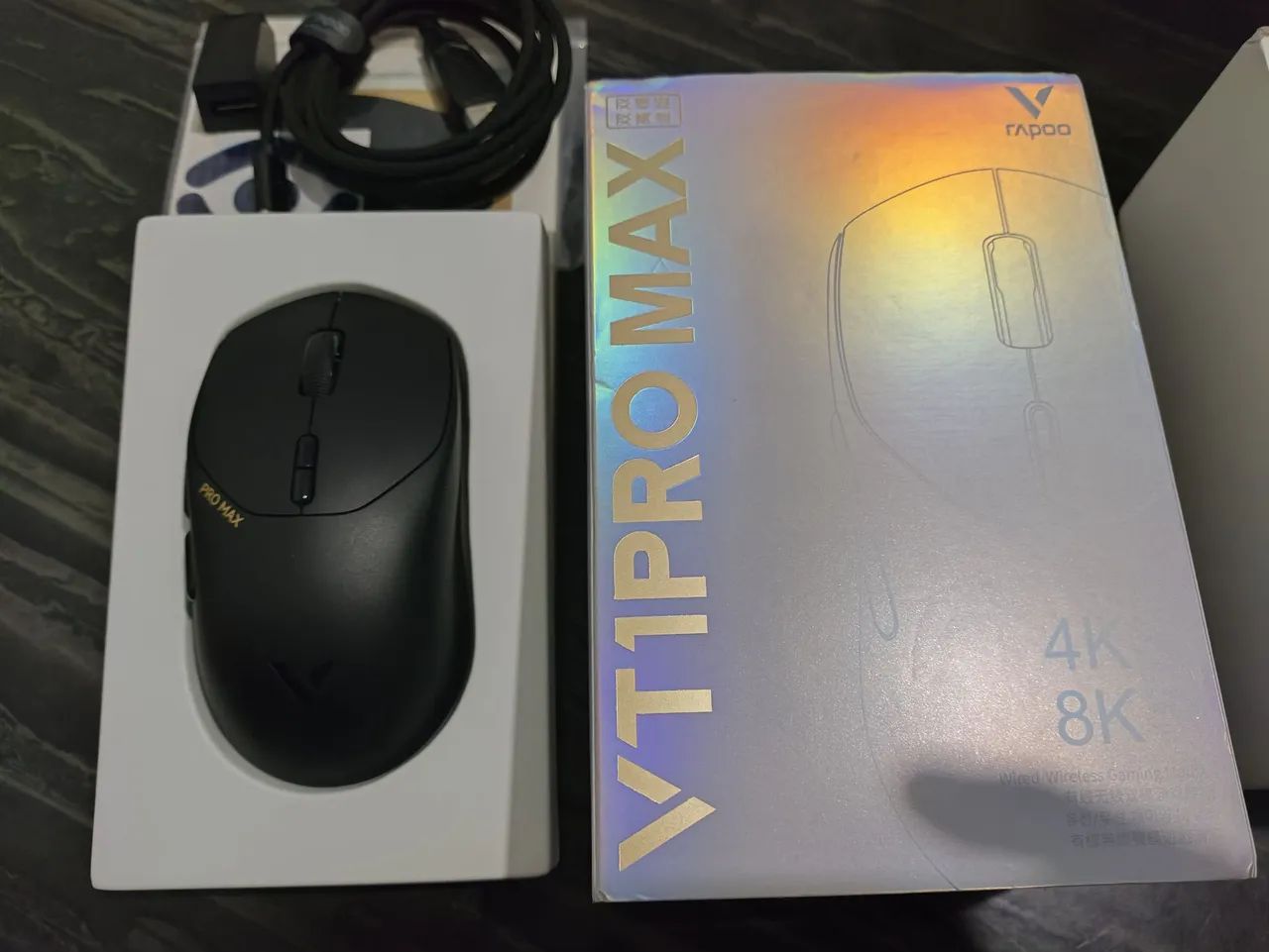 Mouse Gamer Rapoo VT1 pro max Black64197810674946122