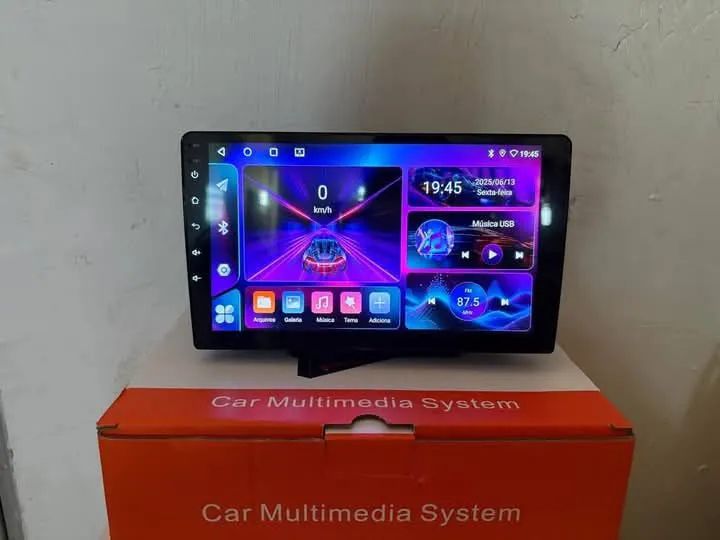Multimídia 9P Android 4ram 64g g carplay YouTube wifi Waze Netflix Universal  - Foto 4