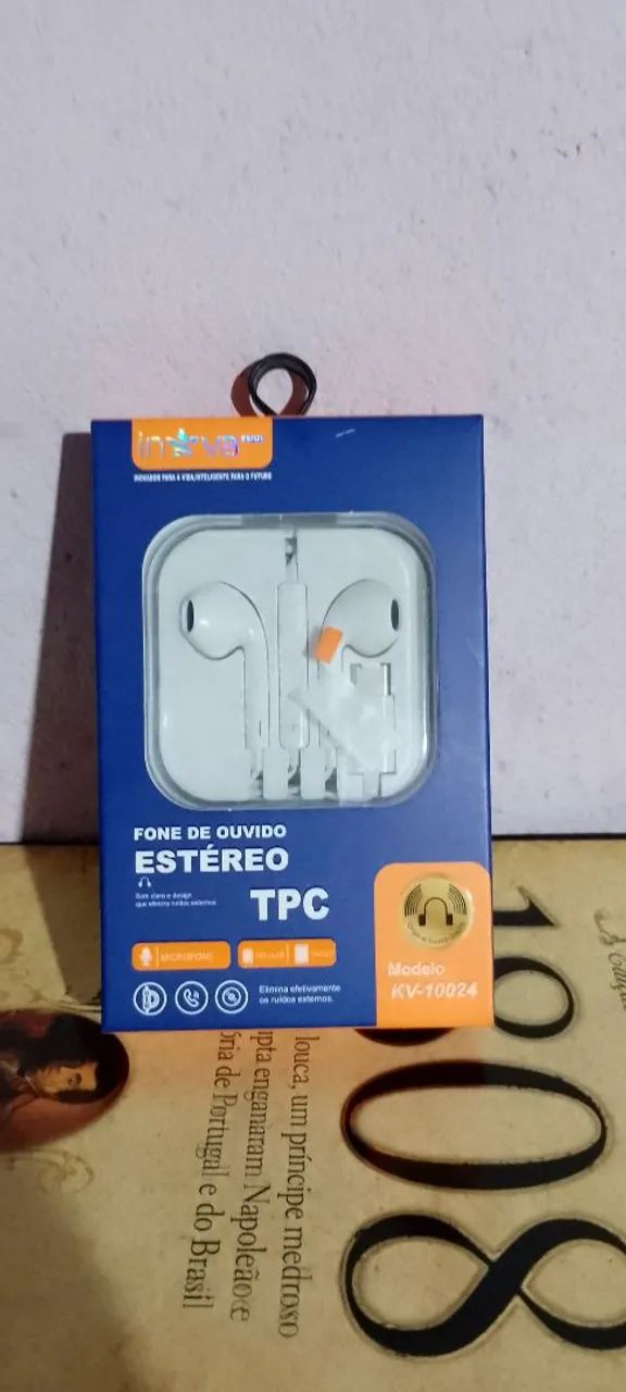 Fone de Ouvido Com Fio - Tipo C - Foto 2