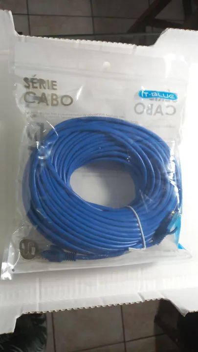 CABO DE REDE DE 30 MTS CAT5E
