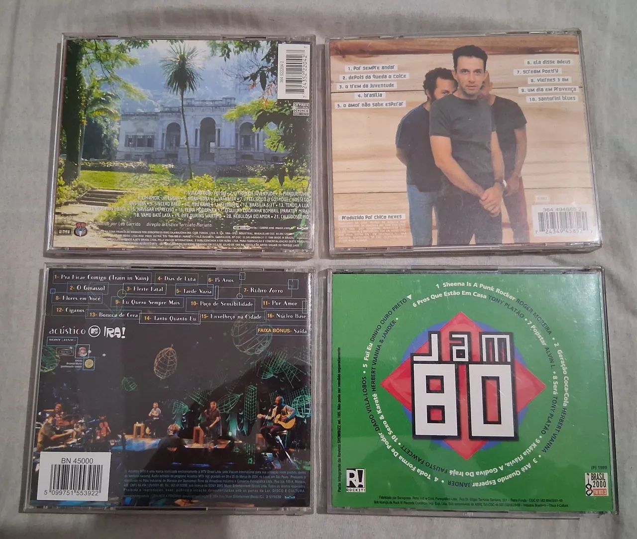 Lote de CDs: Os Paralamas, Ira! e Jam 80 - Foto 4