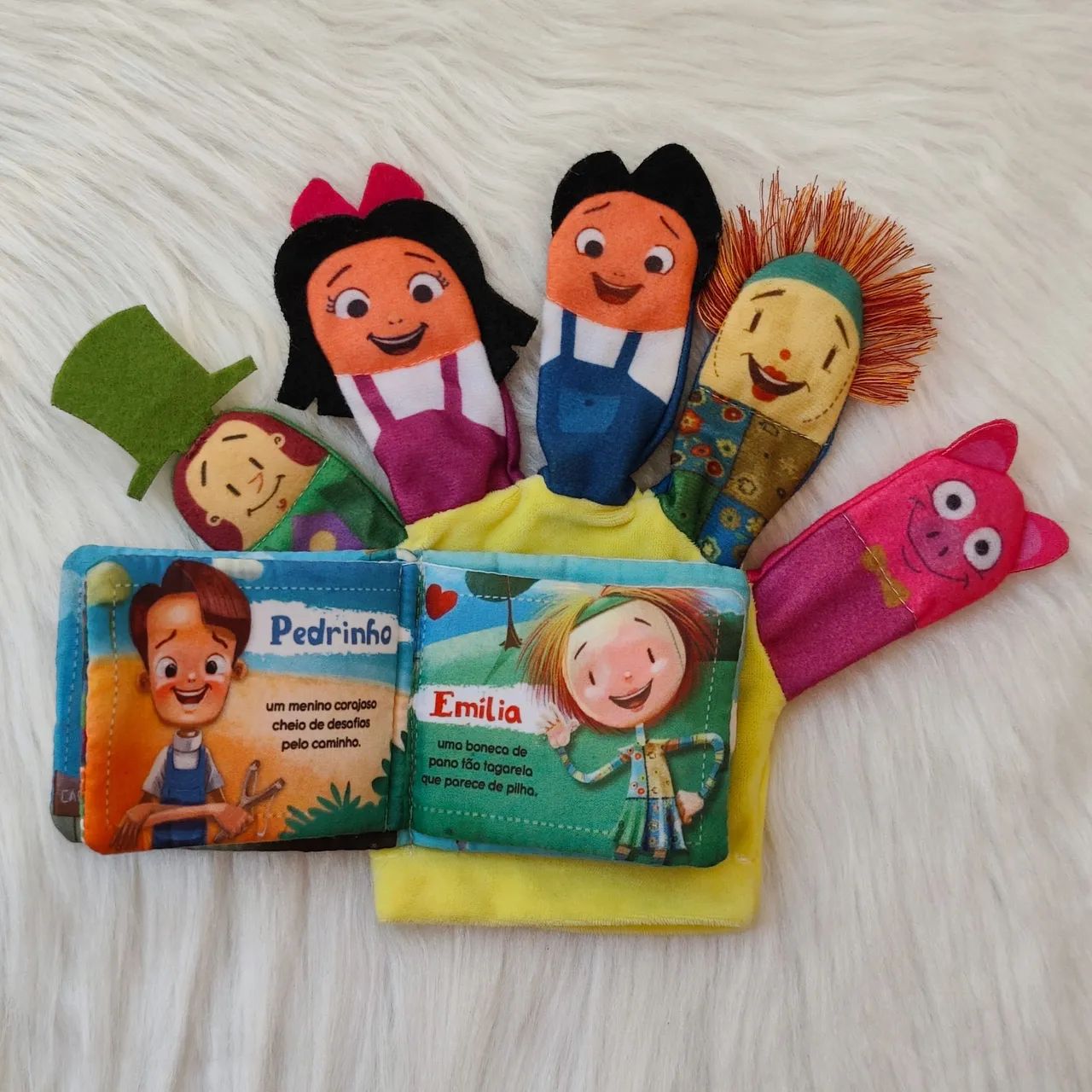 Livro Dedoche Sítio Do Pica Pau Amarelo  - Foto 2