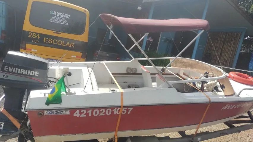 Lancha  leve fort motor 70 - Foto 2