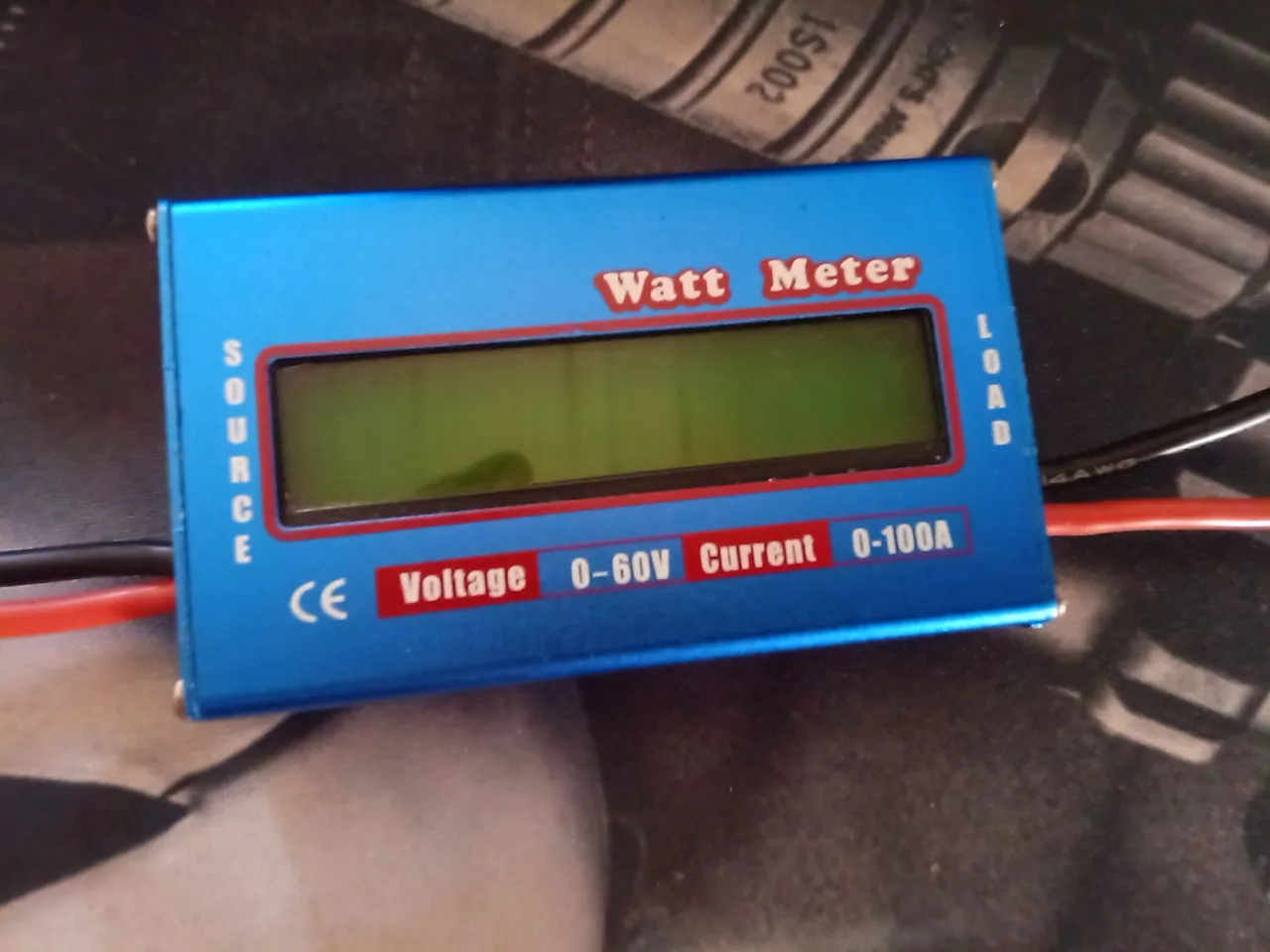 Wattímetro Digital ALL one 0-60V 0-100A