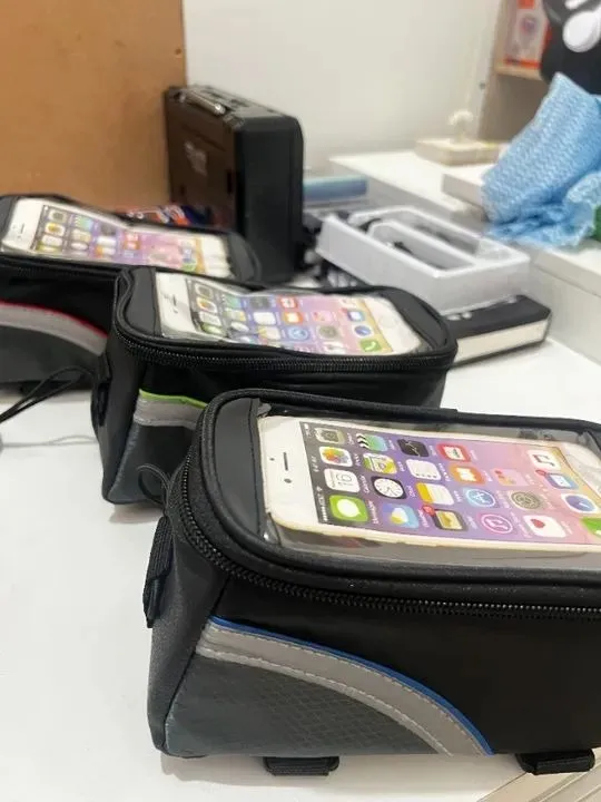 Bolsa Porta Celular Suporte Quadro Bike Bicicleta Ciclismo Case A Prova D'água
