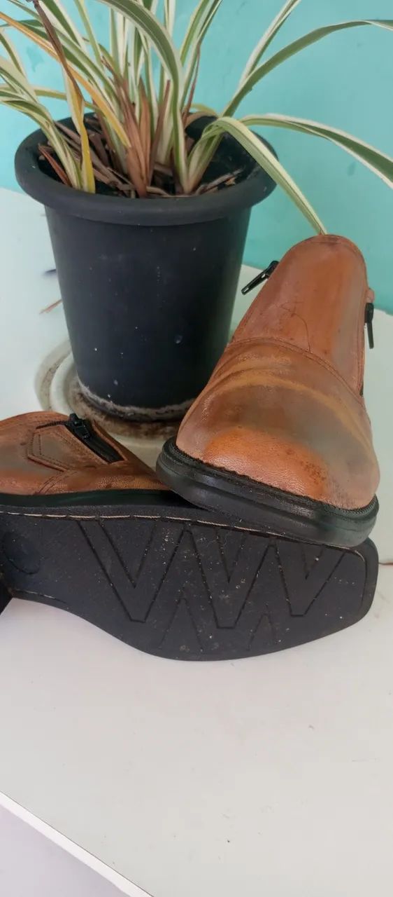BOTA DE COURO LEGITIMO - N° 41 - Foto 2