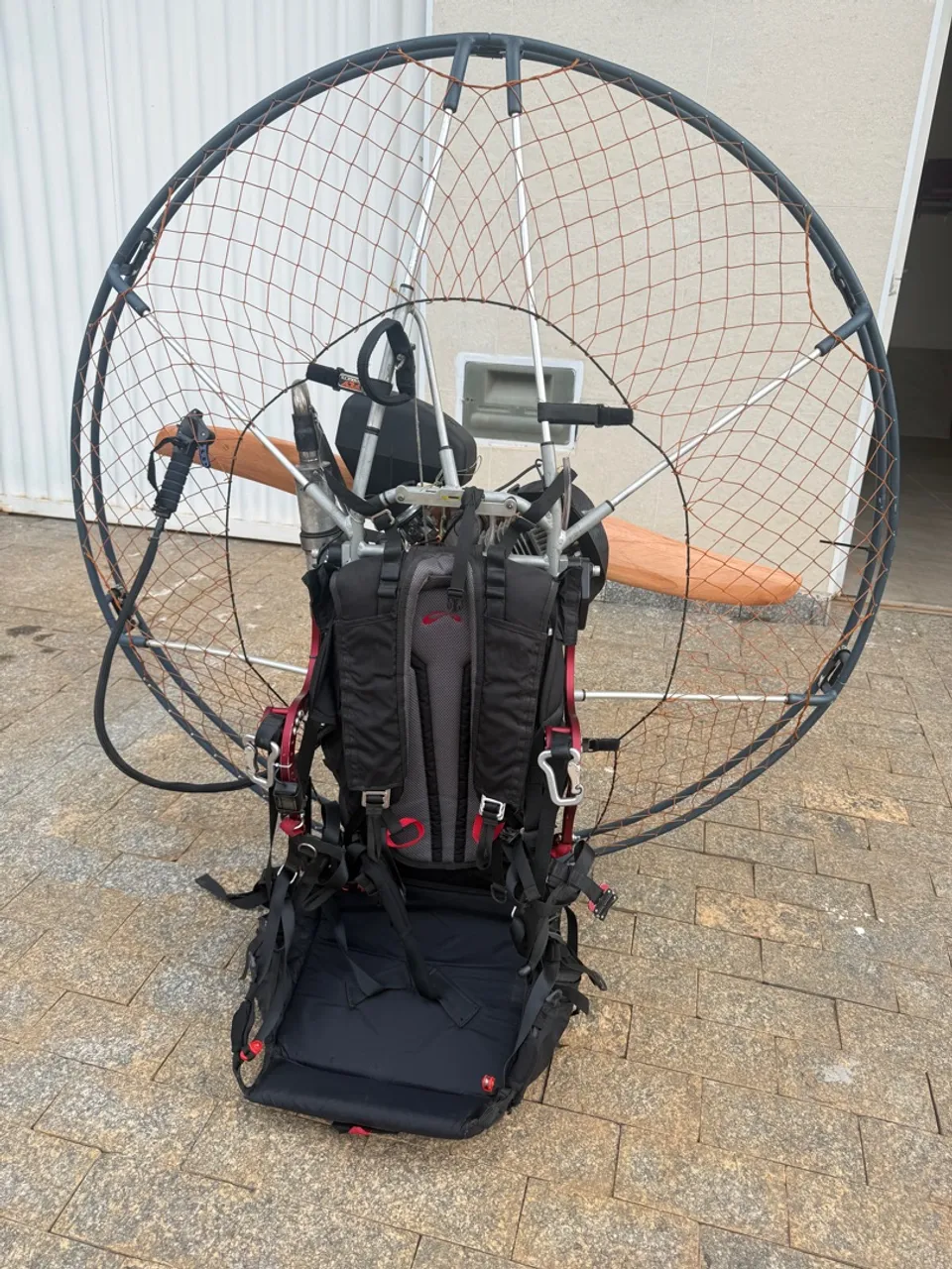 Paramotor black devil e selete Sol