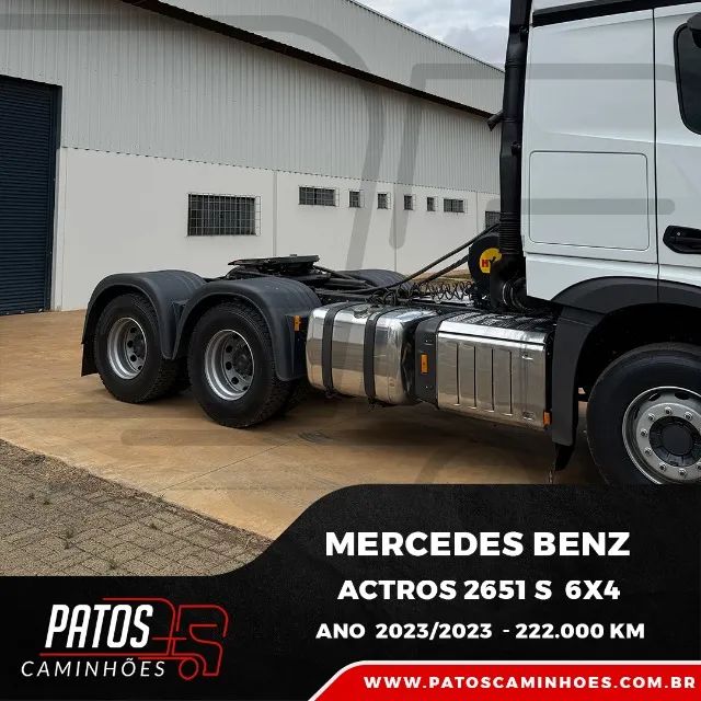 Cavalo Mecanico Mercedes Benz Actros 2651 s 6x4 2023/2023 - Foto 8