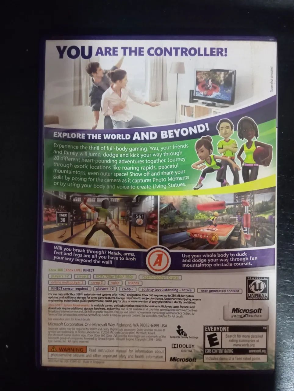 Kinect Adventures - Xbox 360 - Foto 2