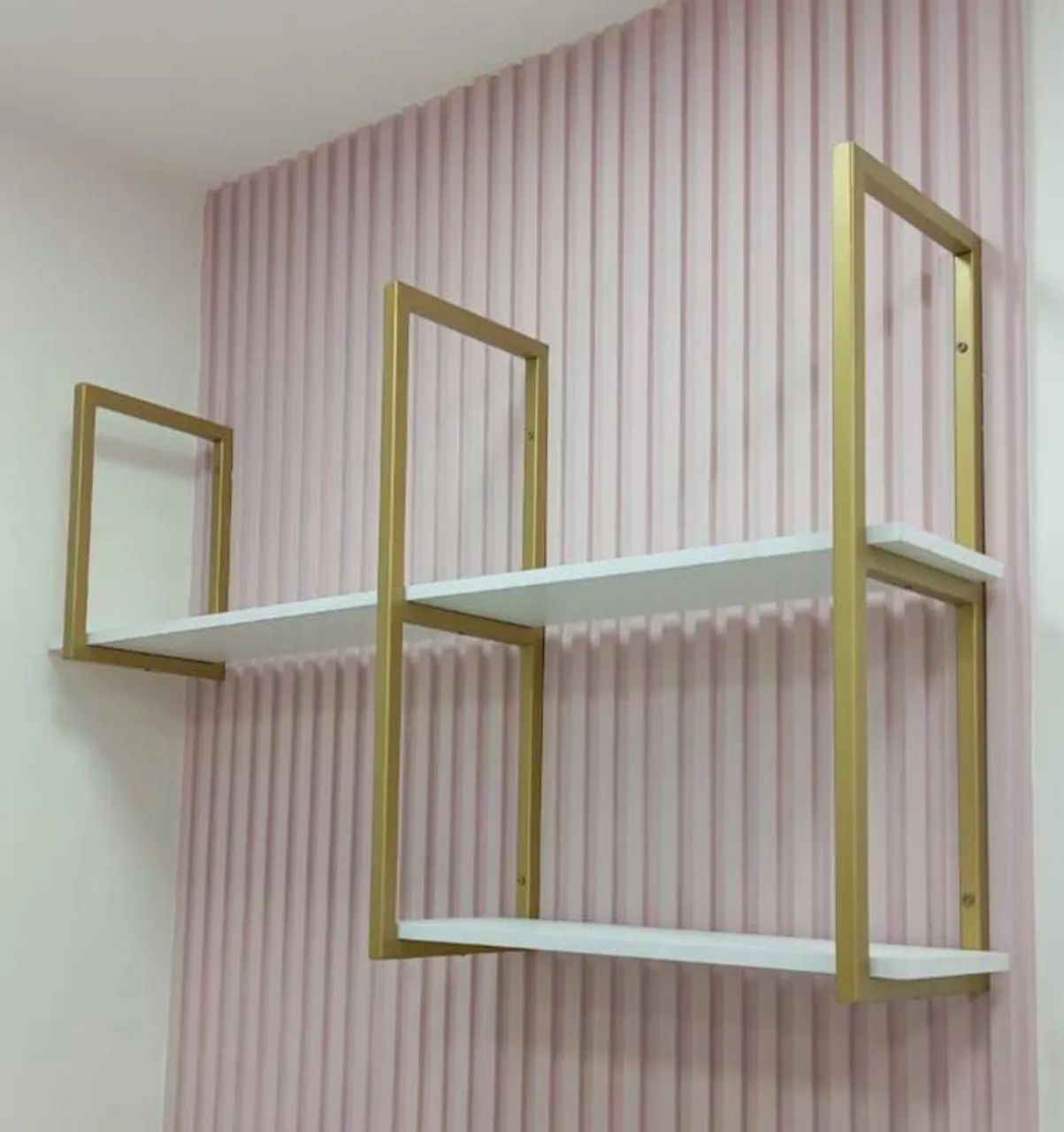 Débora Industrial Shelf for Salon, Kitchen, Office, Manicure Room, Living Room, Apartment