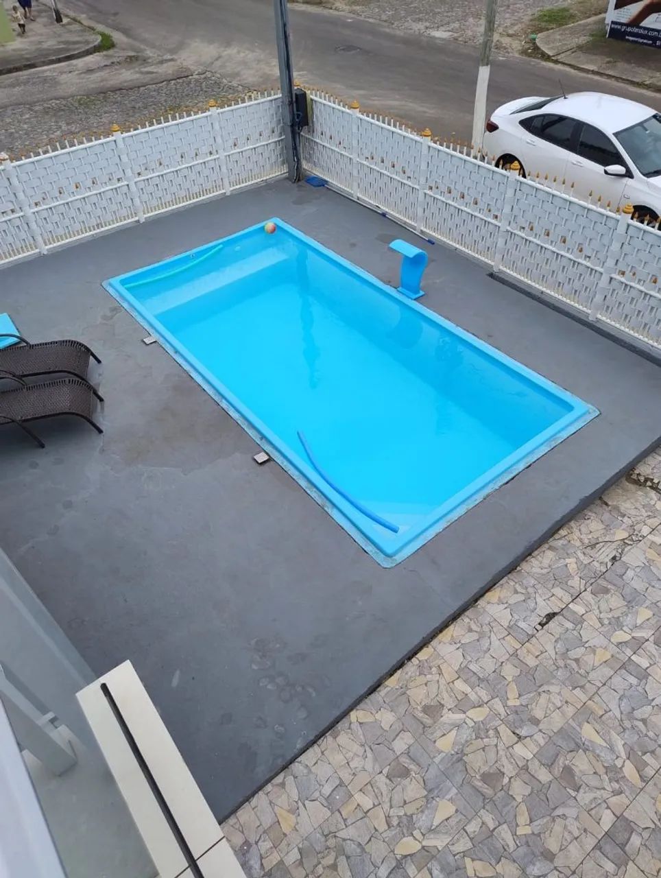 Casa com piscina 5 quadras da praia torres 