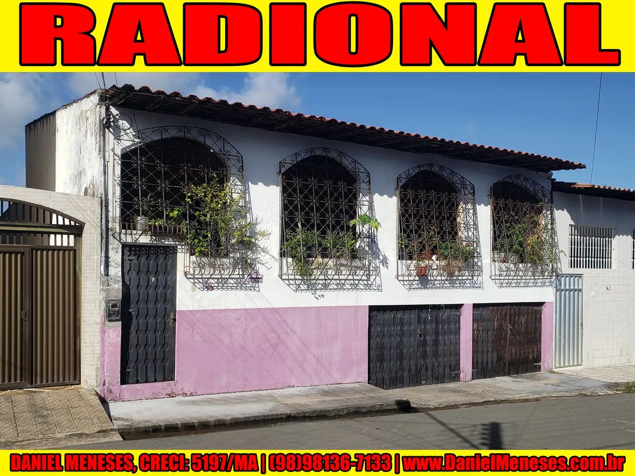 Casa em via publica | 250m² | Radional | 4 Quartos | Leia a descrição | Daniel Meneses