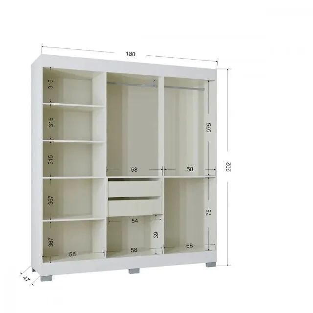 Guarda-Roupa Luan - Foto 3