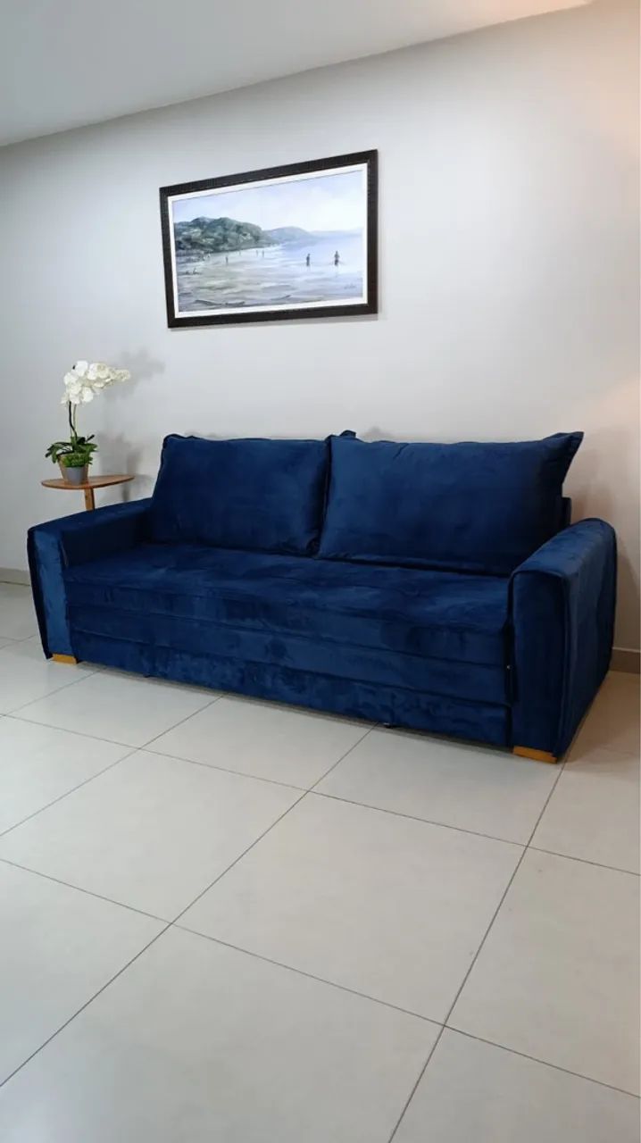 Sofá Cama Maldivas 2,23m de Largura D28- Produto Novo  - Foto 2
