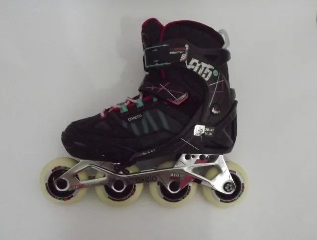 Patins Ajustáveis Oxelo 38-41 - Foto 4