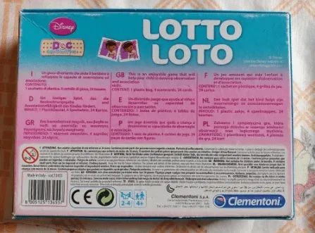 Lotto Loto Doutora Brinquedos Disney - Importado - Foto 2