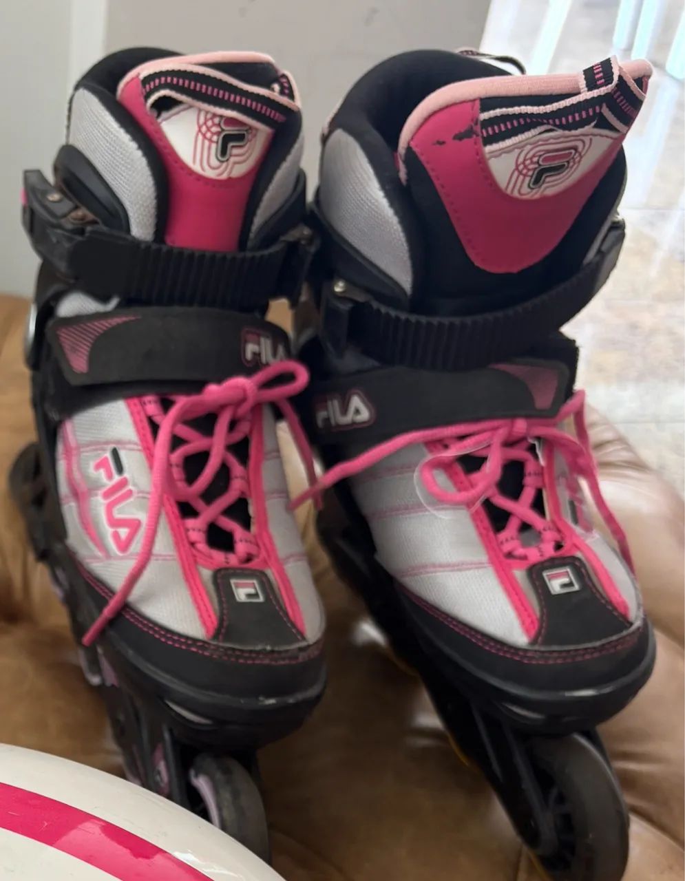 Patins Inline Fila Ajustável- Tamanho 32 a 36 (Infantil) 