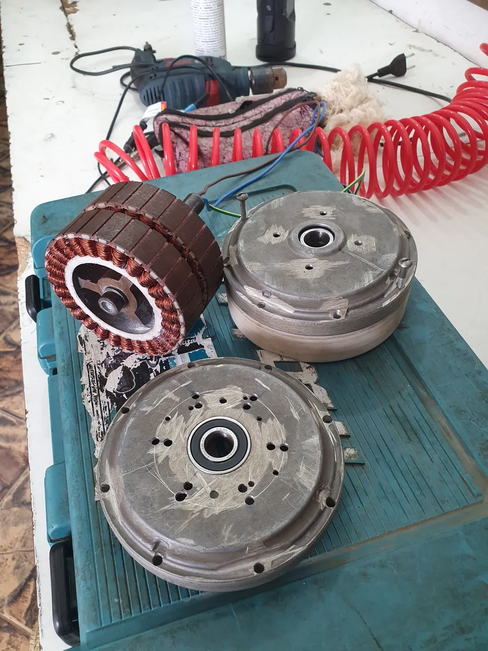 Motor duplos de hoverboard