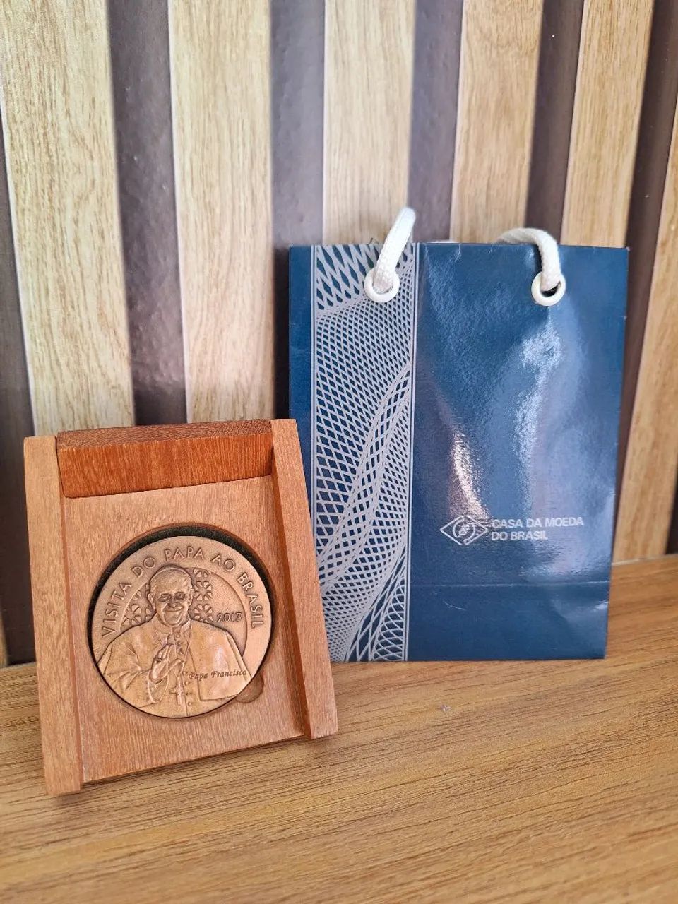 Papal Visit to Brazil 2013 Commemorative Medal