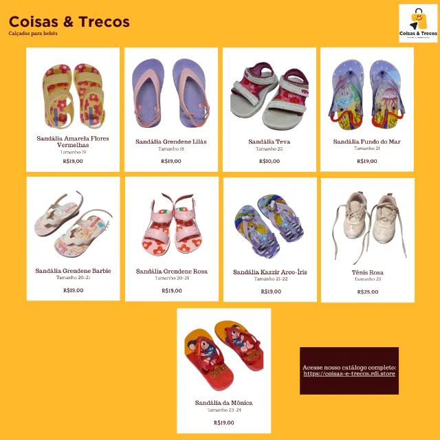 Calçados para Bebês dos Tamanhos 19 a 24  - Foto 5