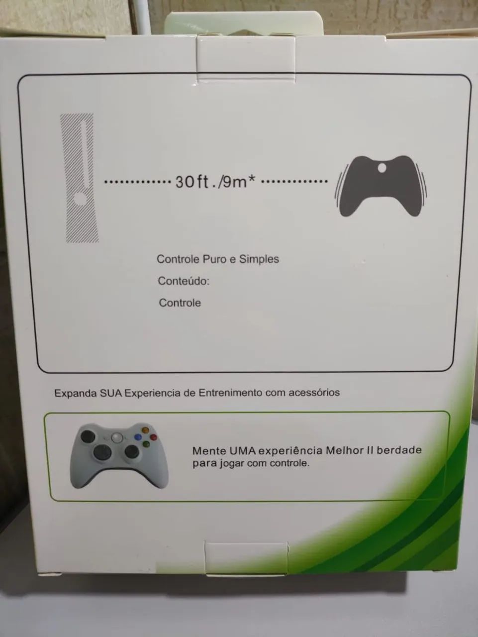 Controle Xbox 360 Original - Preto - Foto 4