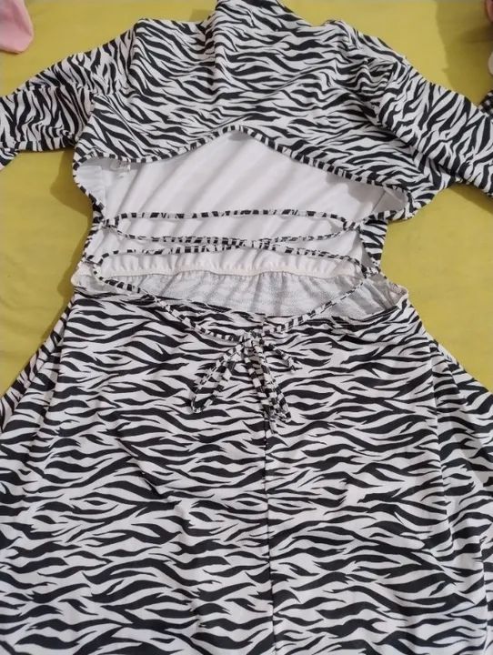 Vestido zebra Marisa - Foto 4