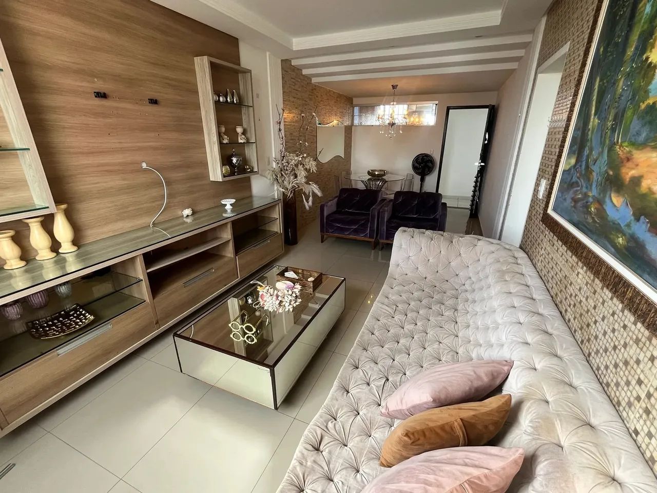 Apto de 3 quartos mobiliado para alugar na orla de Cabo Branco - Foto 3