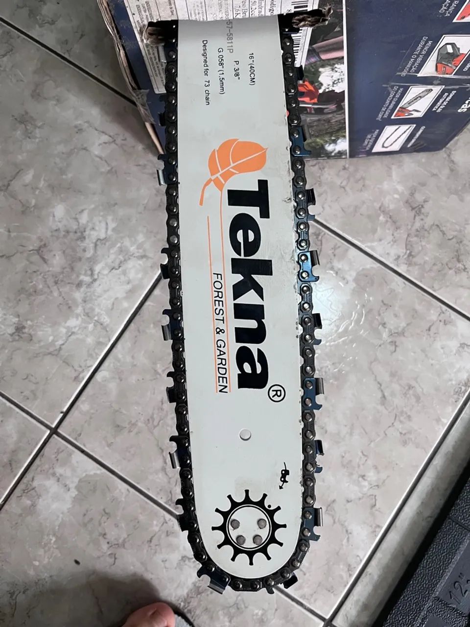 motosserra à gasolina tekna Forest & Garden - Foto 3