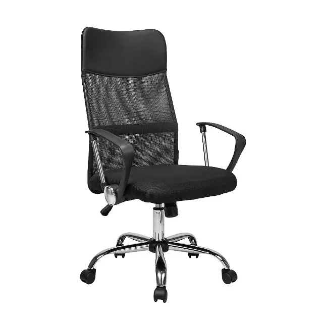 Cadeira Presidente Mesh Giratoria Preta MAXOFFICE 000292