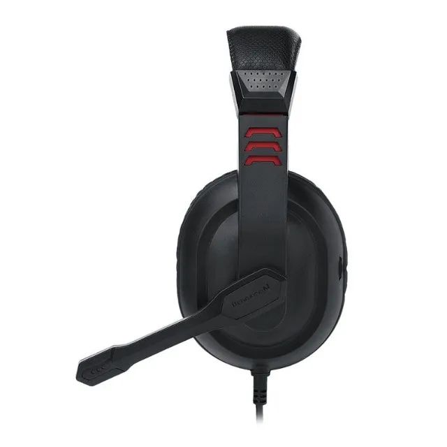 Headset Gamer Redragon Ares H120-Rgb, 2x P2+Usb, Rgb, Preto com Vermelho - Foto 5