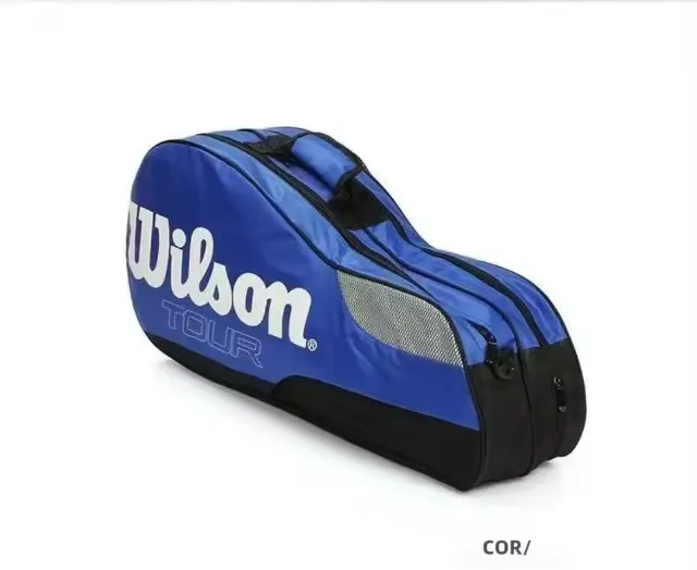 Raqueteira Wilson Tour Advantage Azul 4 a 6 Raquetes