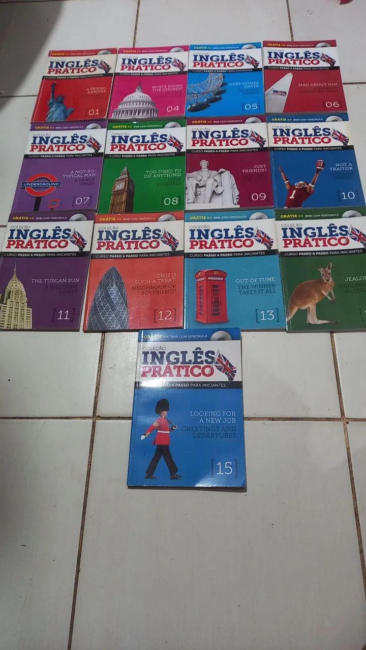 Coleção Inglês Prático - Curso Passo a Passo para Iniciantes