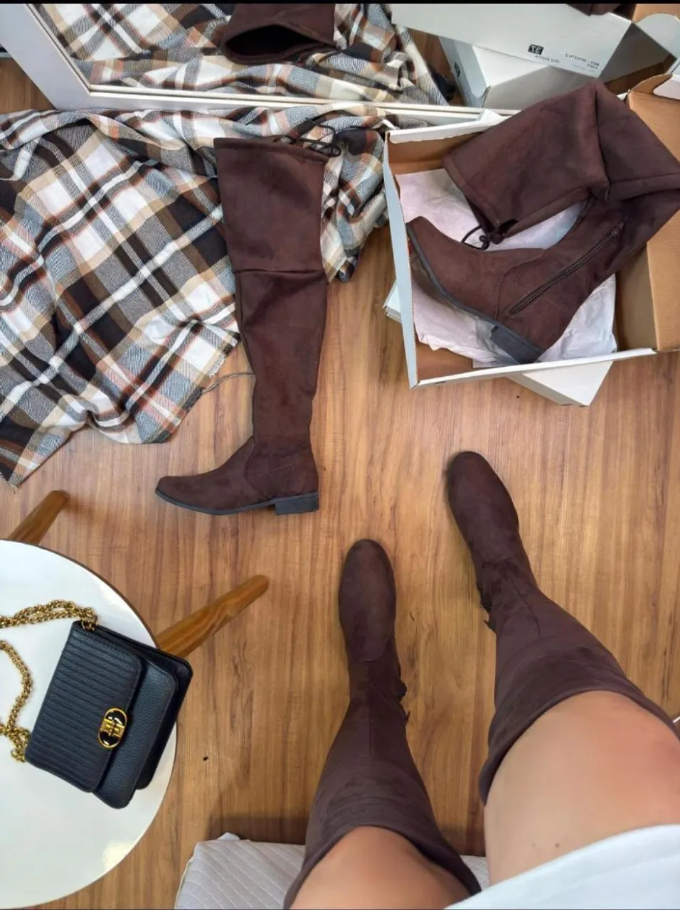 Botas cano alto