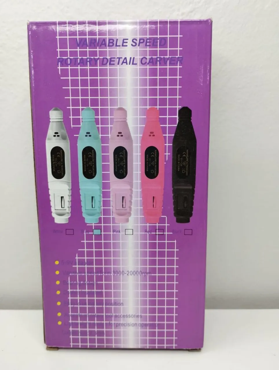 Kit de Esculpidores Rotativos de Velocidade Variável