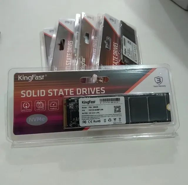 SSD M2 NVMe 256gb 2100/1700 mb/s - NOVO